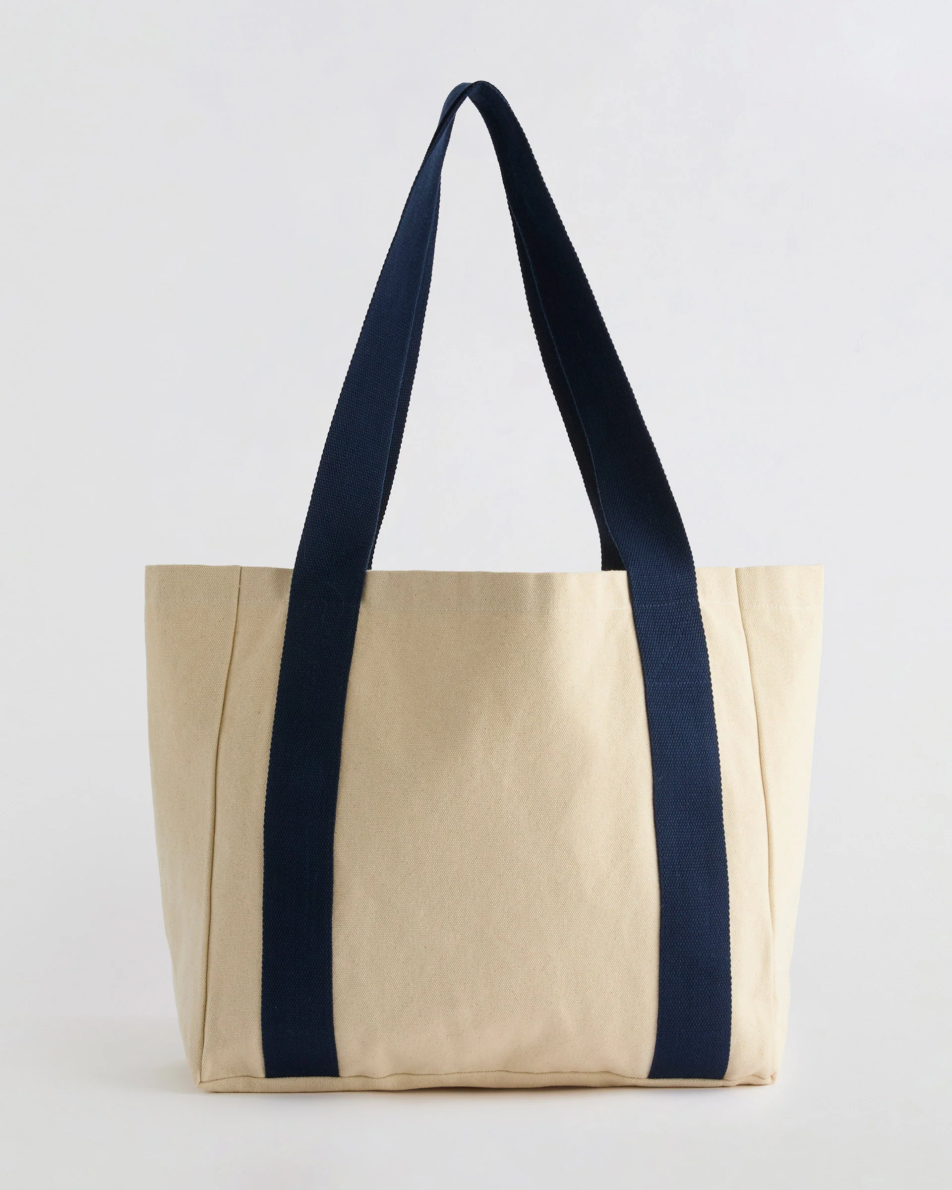Adanola Sport 93 Tote Bag - Cream/Navy Blue - Image 2