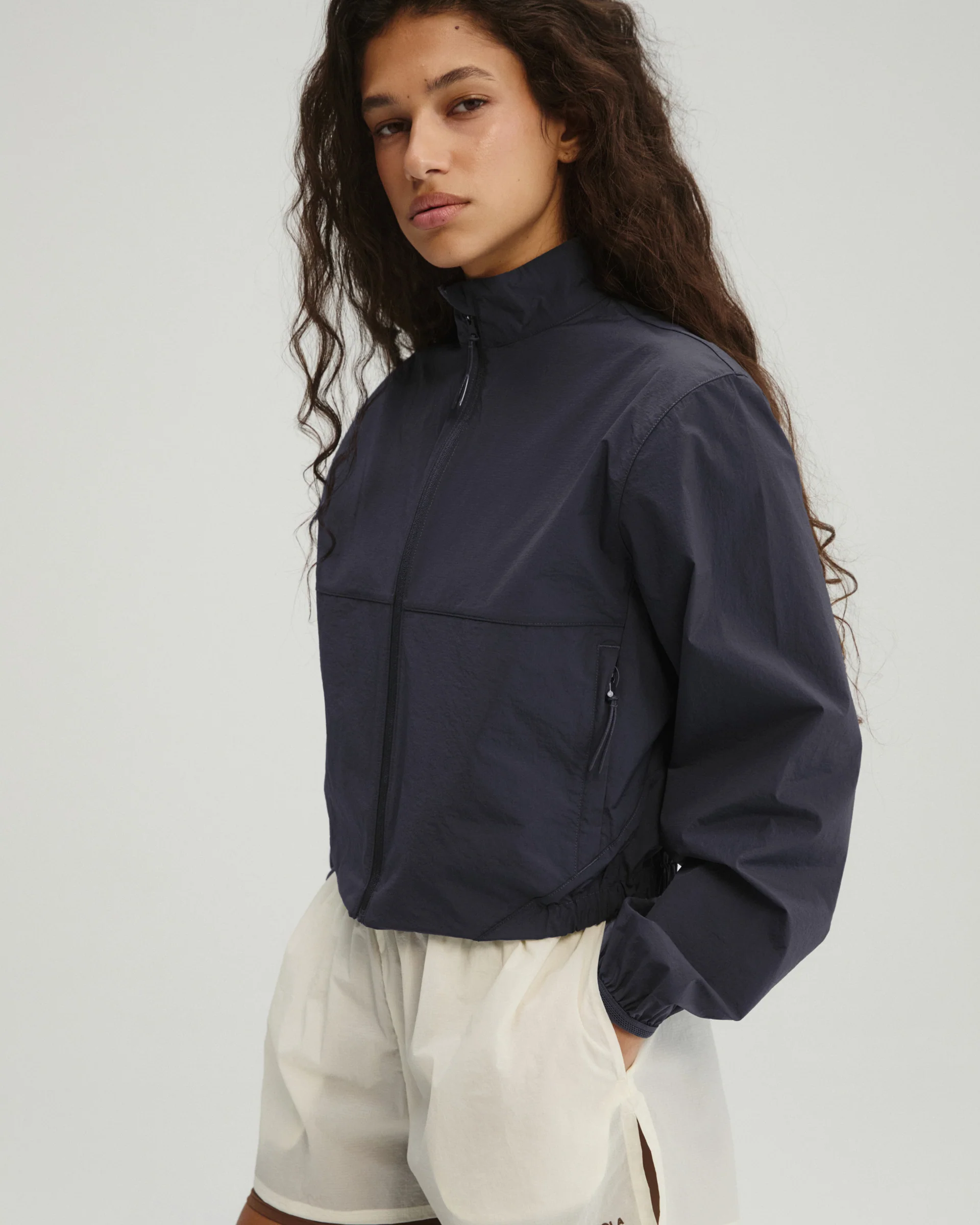 Lightweight Ripstop Windbreaker - Midnight Blue