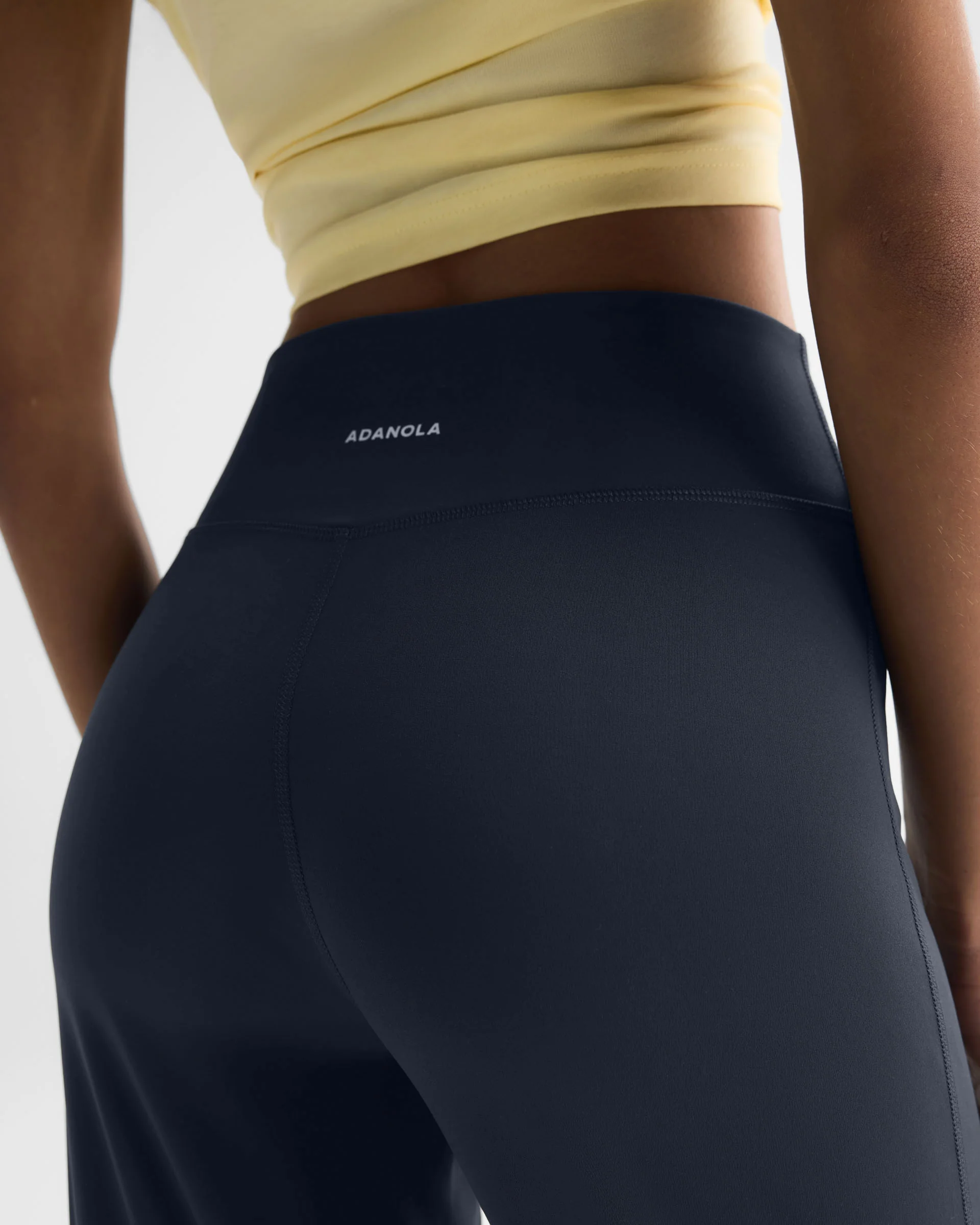 Straight Leg Yoga Pants - Midnight Blue - Image 3