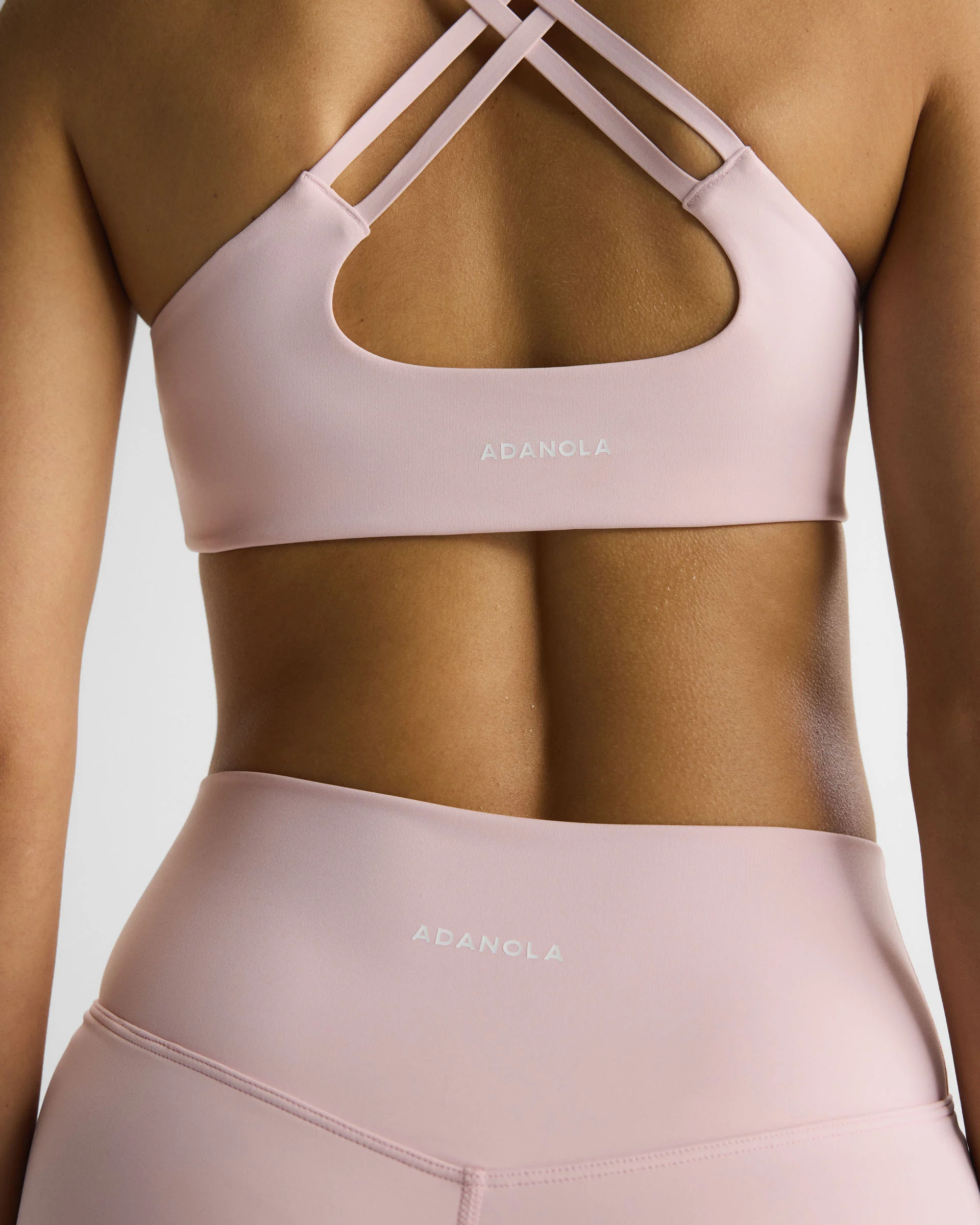Ultimate Cross Back Bra - Cloud Pink - Image 5