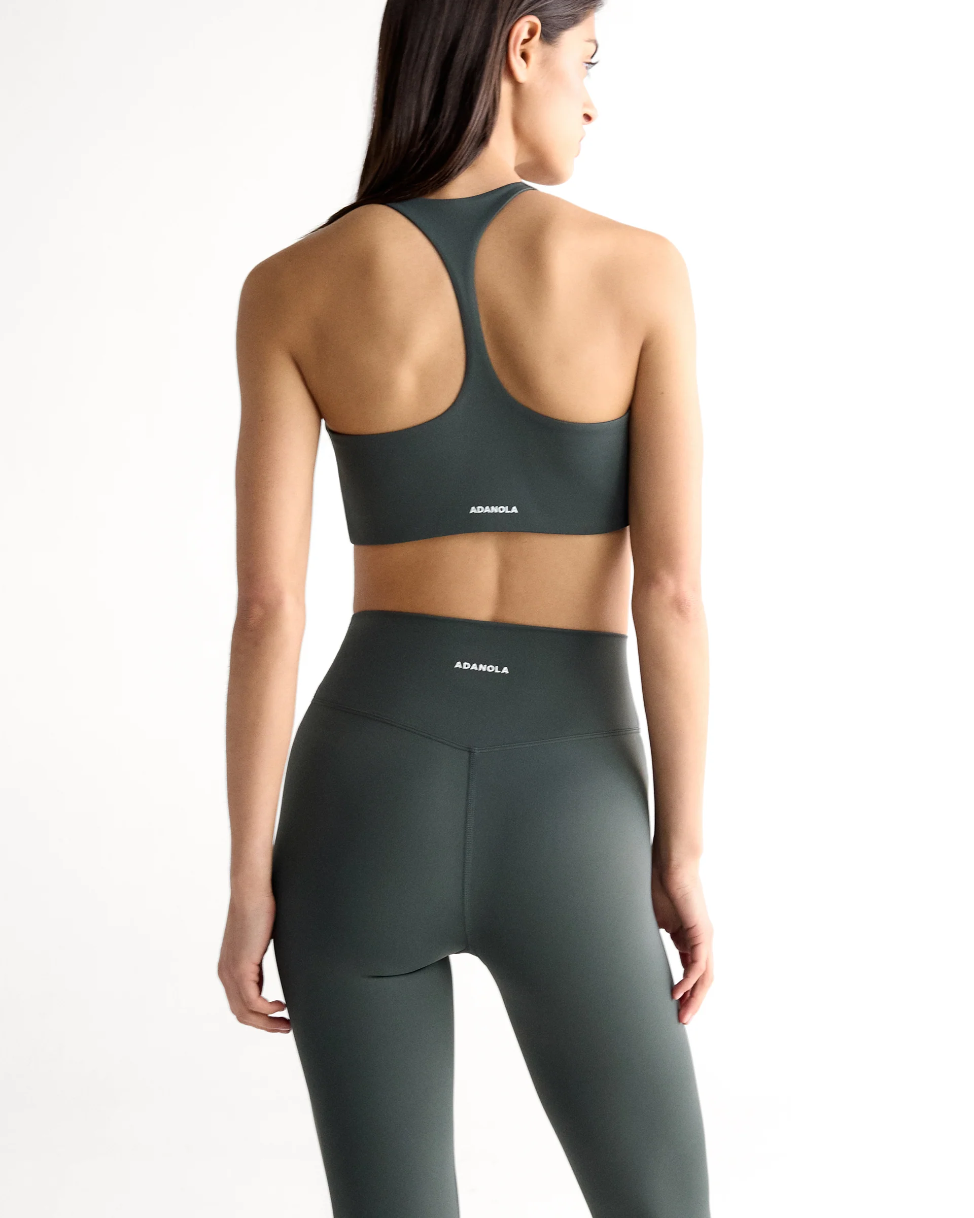 Ultimate Narrow Racer Back Bra - Sea Green - Image 2