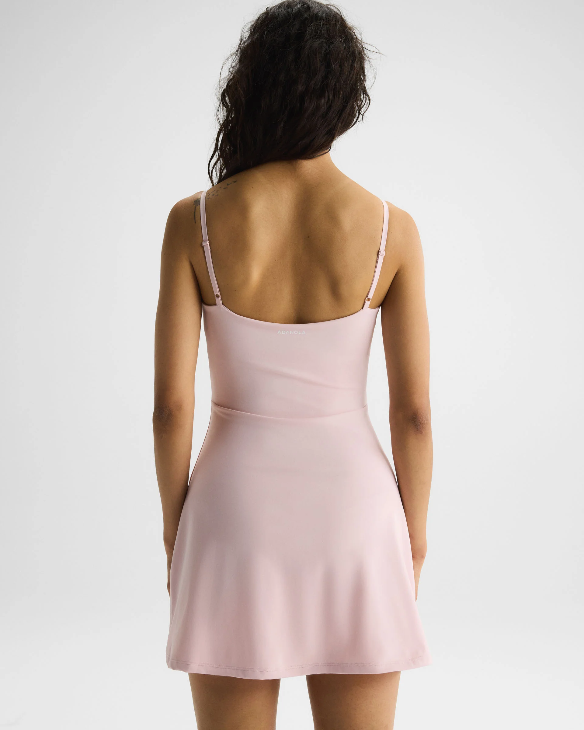Ultimate Strappy Dress - Cloud Pink - Image 5