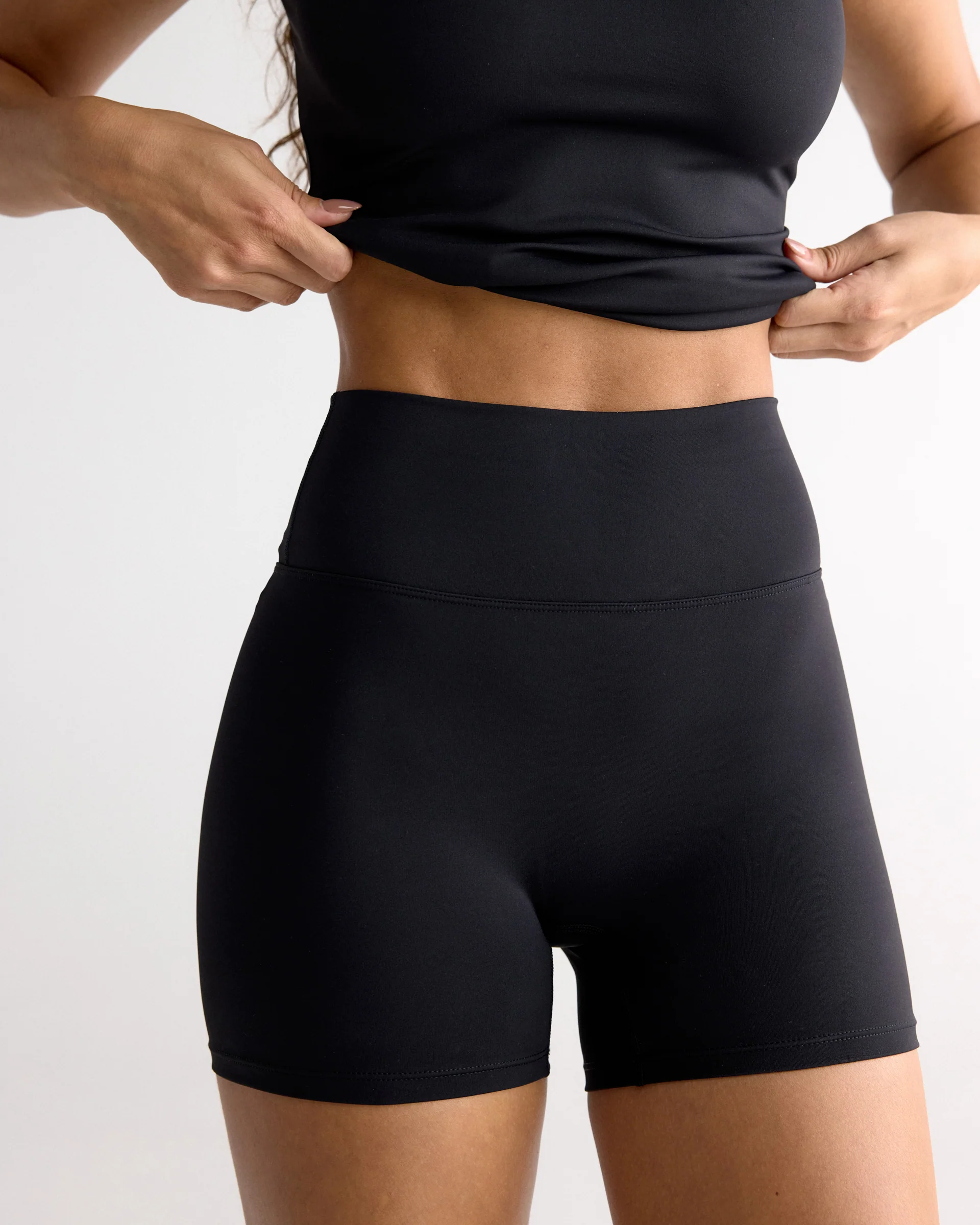 Ultimate Ultra Crop Shorts - Black - Image 2