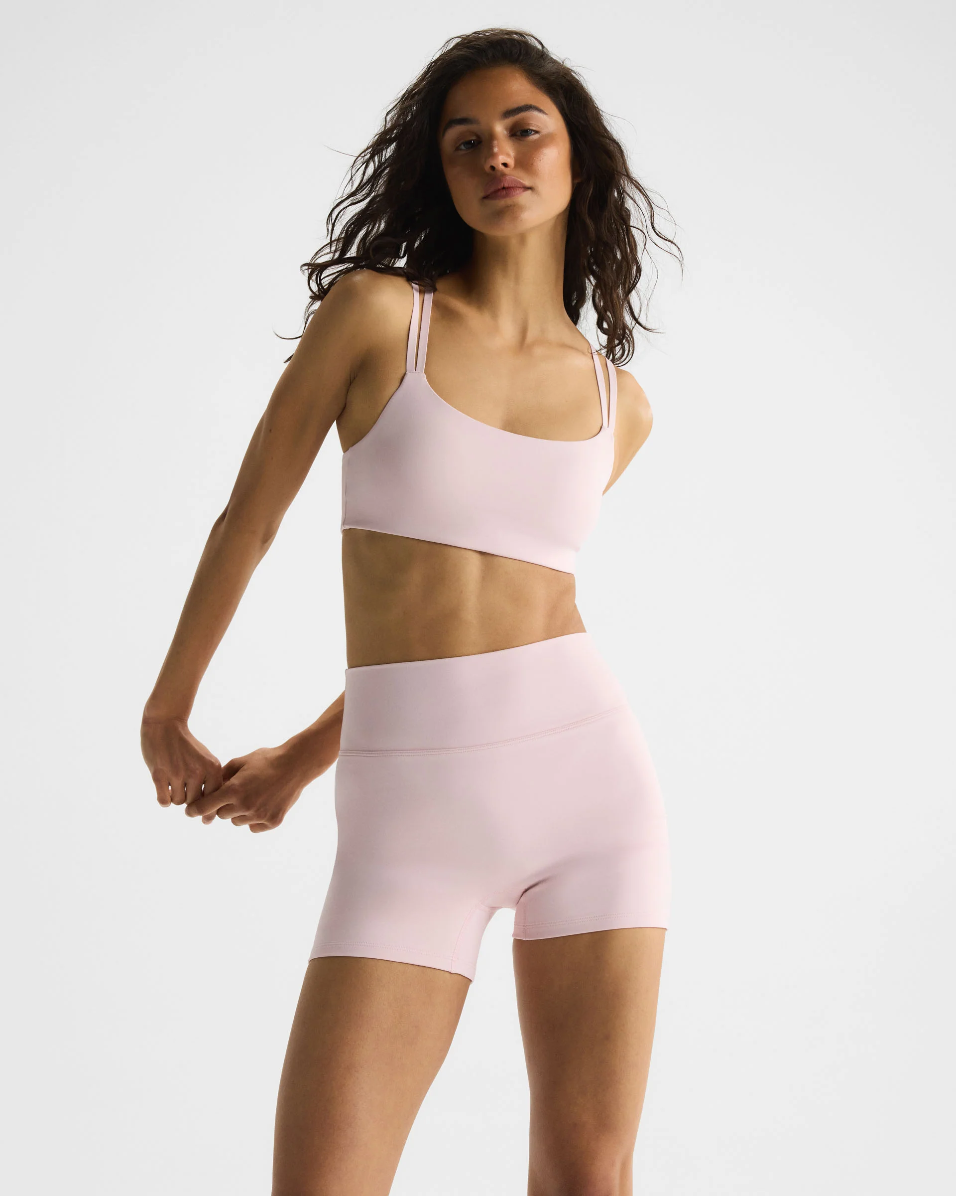 Ultimate Ultra Crop Shorts - Cloud Pink - Image 3