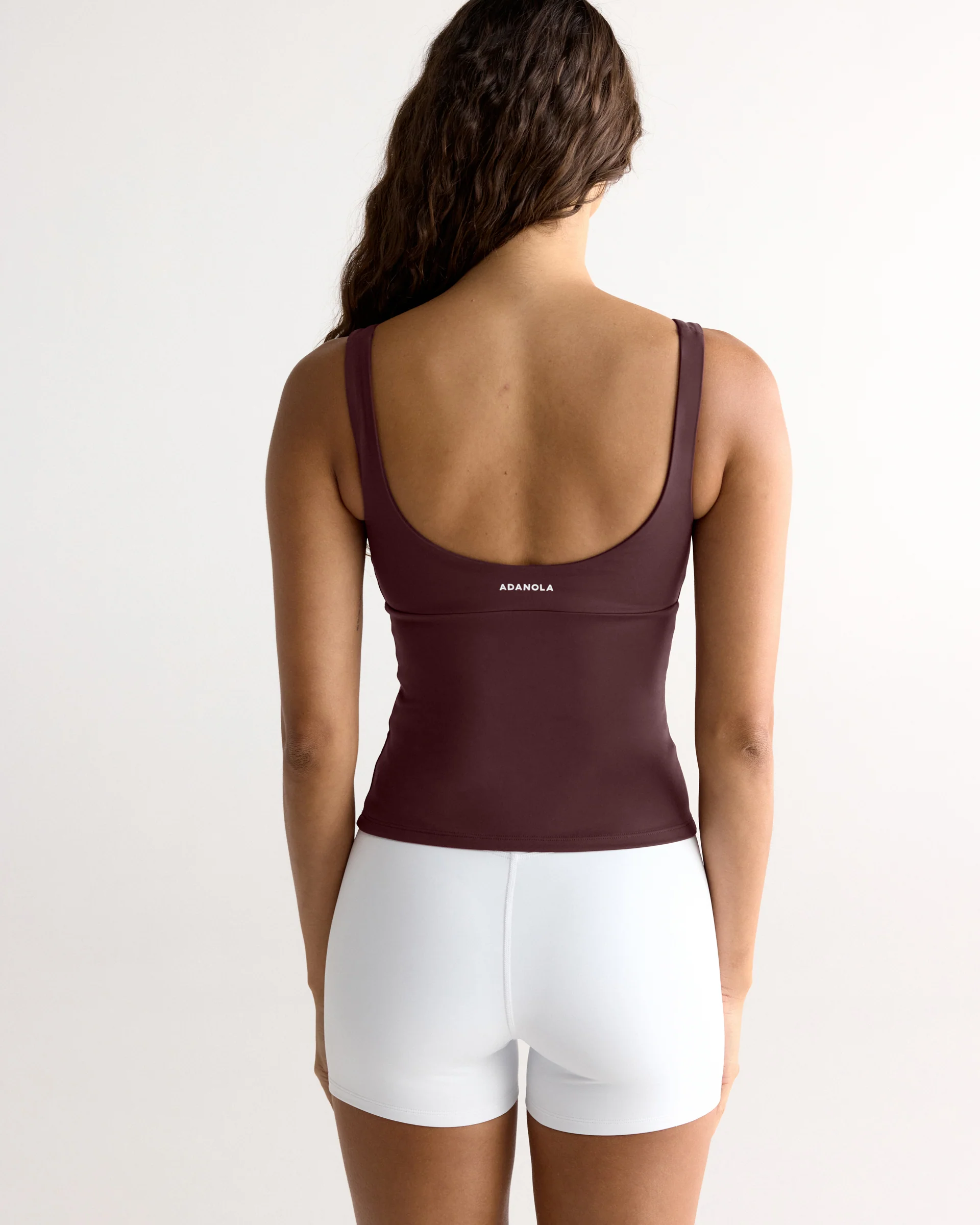 Ultimate V-Neck Top - Mulberry Red - Image 2