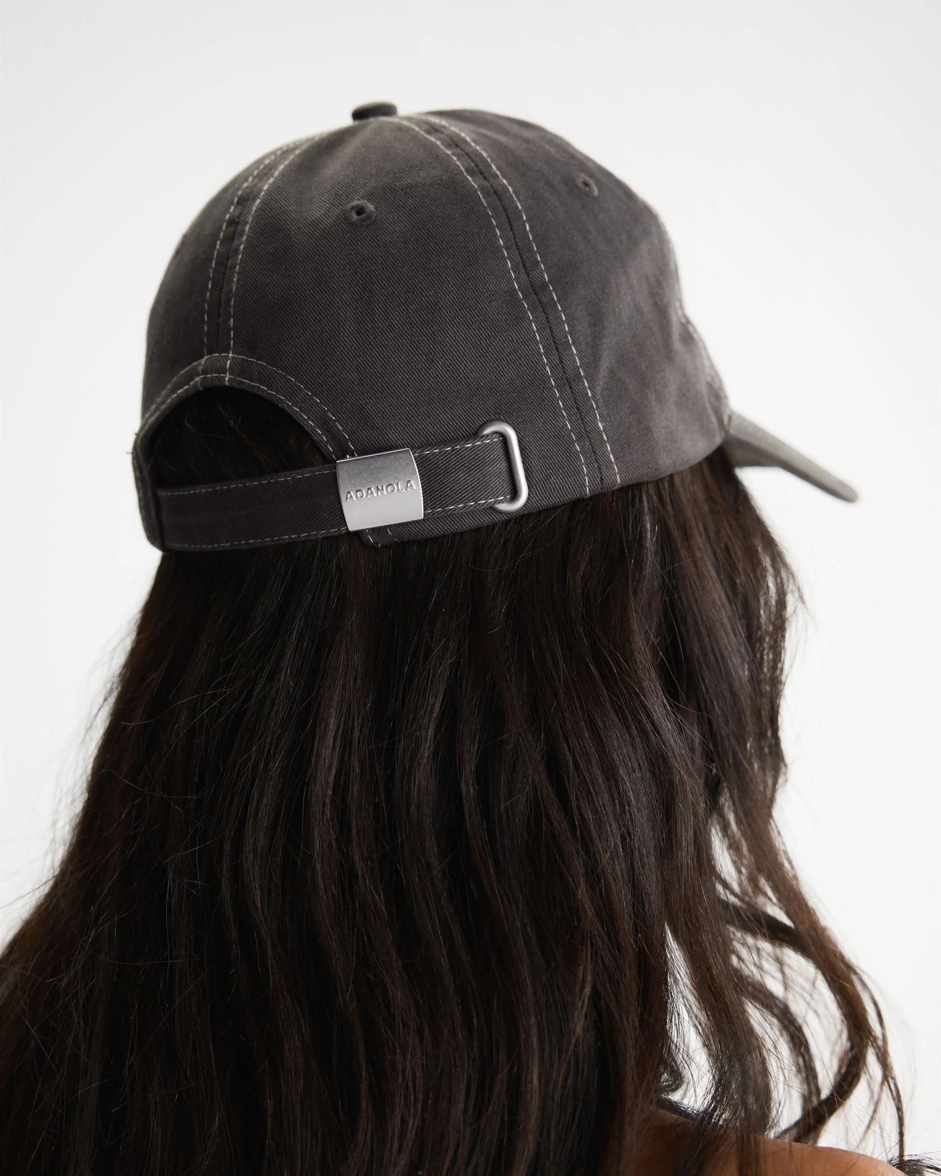 Varsity Applique Cap - Coffee Bean - Image 2